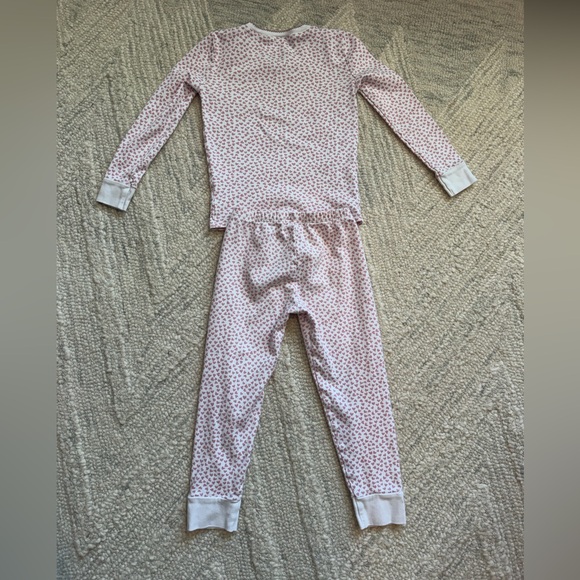 Petite Plume Girls Pima Cotton Sweethearts Pajama Set Size 6 - Picture 2 of 10